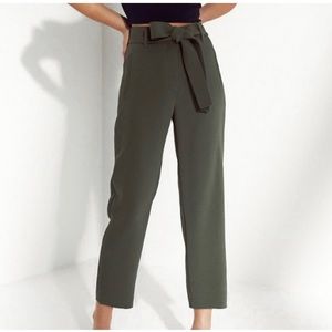 Wilfred ARITZIA Jallade Crop Tie Front Pants